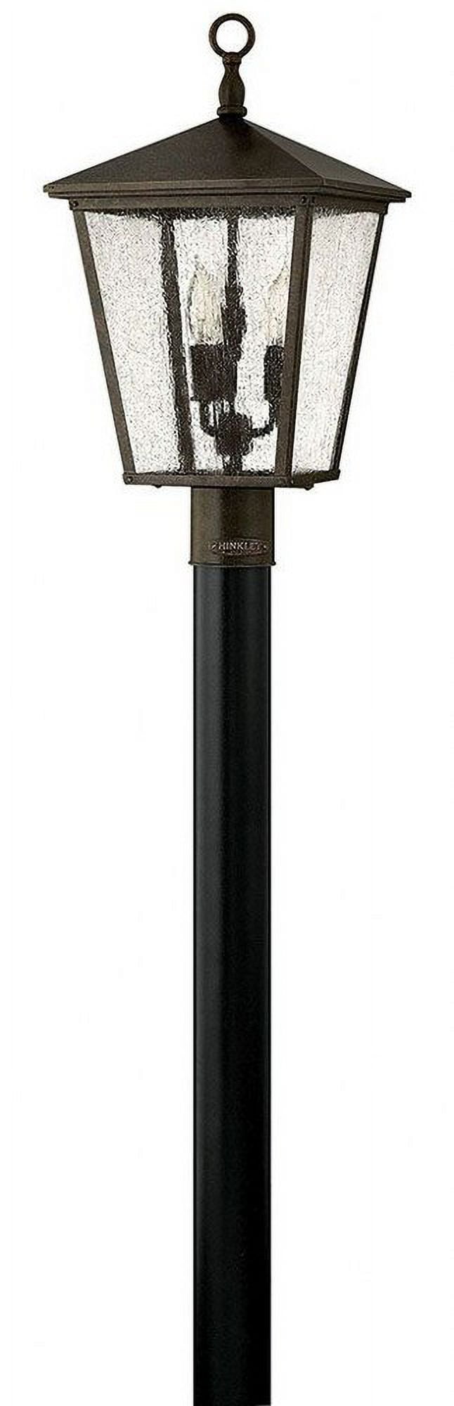 Hinkley Lighting - Three Light Post Top/ Pier Mount - Outdoor - Trellis - 3