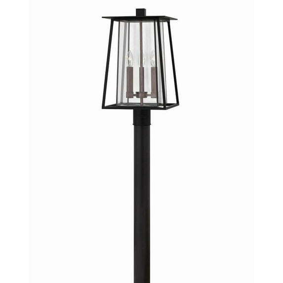 Hinkley Lighting - Three Light Post Top/ Pier Mount - Outdoor - Walker - Three