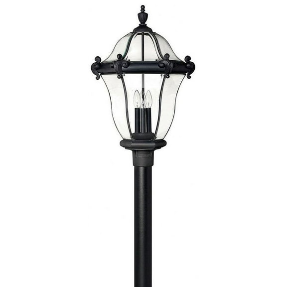 Hinkley Lighting - Three Light Post Top/ Pier Mount - San Clemente - 3 Light