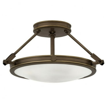 Hinkley Lighting - Three Light Semi-Flush Mount - Collier - 3 Light Small