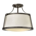 thumbnail image 1 of Hinkley Lighting - Three Light Semi-Flush Mount - Foyer - Charlotte - 3 Light, 1 of 7
