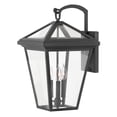 thumbnail image 1 of 2565MB-LL Hinkley Lighting Alford Place - 3 Light Large Outdoor Wall Lantern in Traditional Style - 12 Inches Wide by 20.5 Inches High-Museum Black, 1 of 21