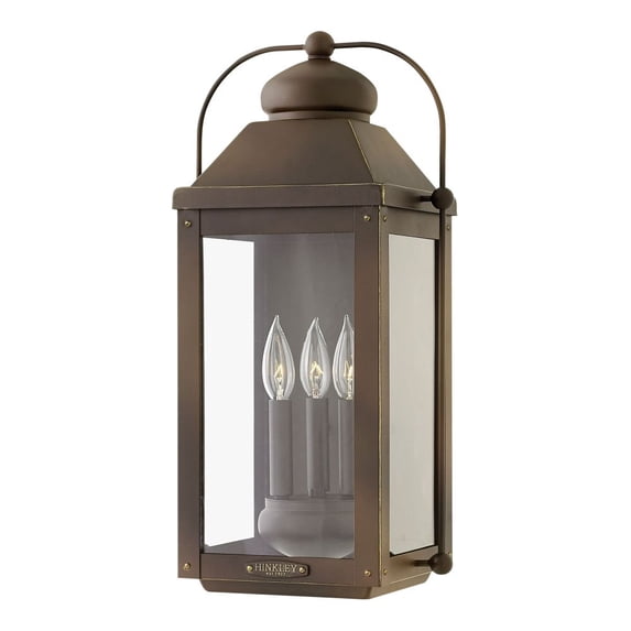 Hinkley Lighting - Three Light Wall Mount - Anchorage - 3 Light Large Outdoor