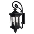 thumbnail image 1 of 1604MB-LL Hinkley Lighting Raley - 3 Light Medium Outdoor Wall Lantern in Traditional Style - 9.5 Inches Wide by 25.75 Inches High-Museum Black, 1 of 5