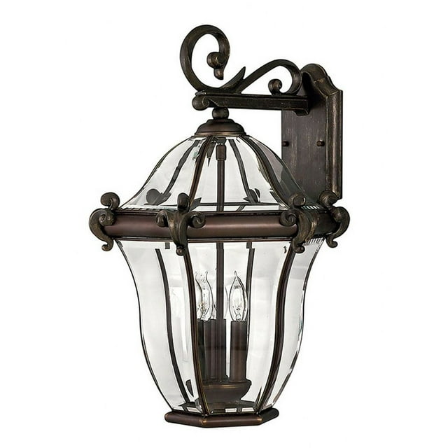 Hinkley Lighting - Three Light Wall Mount - San Clemente - Large Wall Outdoor in