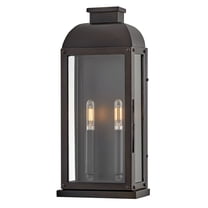 28834DX Hinkley Lighting Tiverton - 10W 2 LED Mediuml Outdoor Wall Lantern In Traditional Style-17 Inches Tall and 7.5 Inches Wide