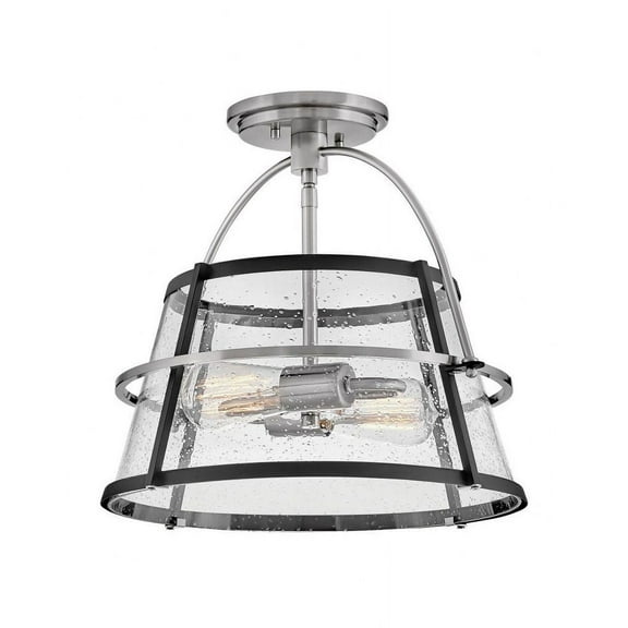 Hinkley Lighting - Tournon - 28W 2 LED Medium Semi-Flush Mount In Mid-Century