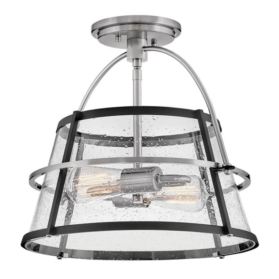 Hinkley Lighting - Tournon - 28W 2 LED Medium Semi-Flush Mount In Mid-Century