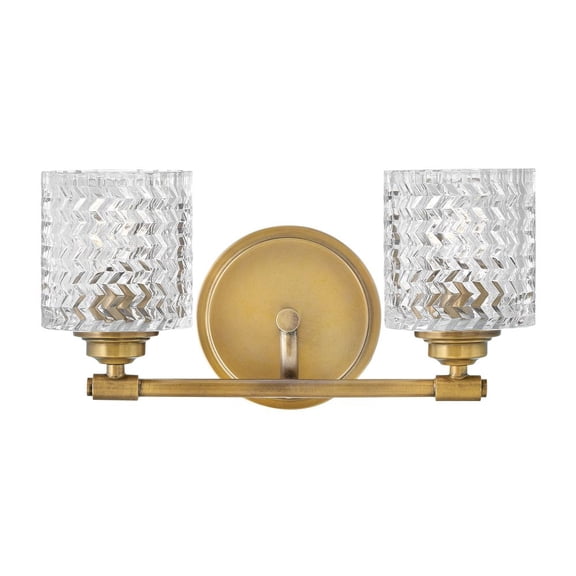 Hinkley Lighting - Two Light Bath - Elle - 2 Light Bath Vanity in Traditional