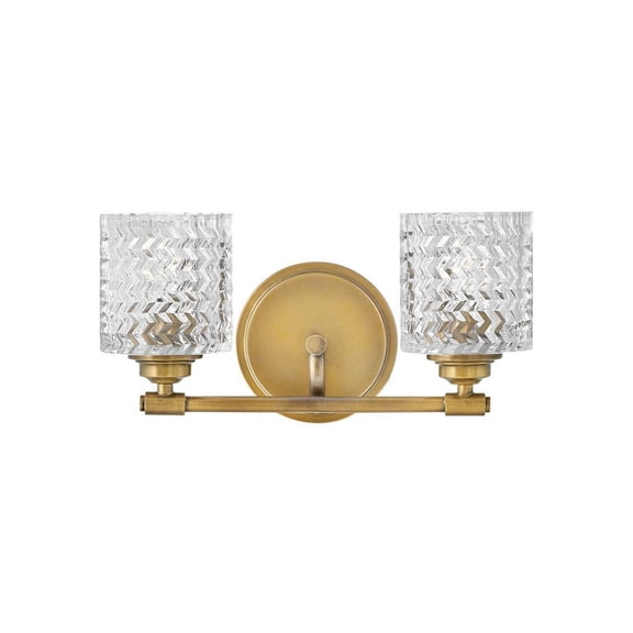 Hinkley Lighting - Two Light Bath - Elle - 2 Light Bath Vanity in Traditional