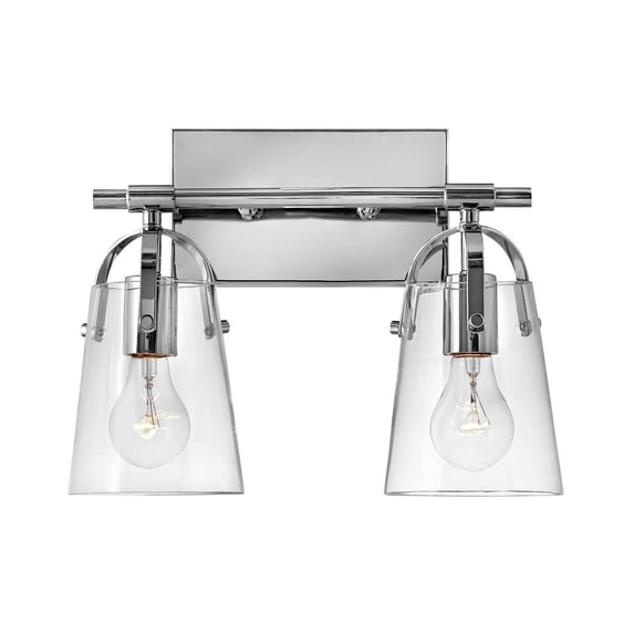 Hinkley Lighting - Two Light Bath - Foster - 2 Light Bath Vanity in Transitional