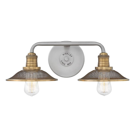 Hinkley Lighting - Two Light Bath - Rigby - 2 Light Bath Vanity in Industrial
