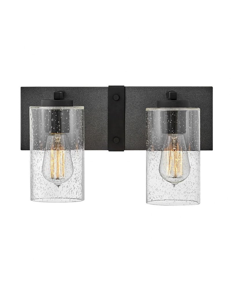 Hinkley Lighting - Two Light Bath - Sawyer - 2 Light Bath Vanity in Rustic Style
