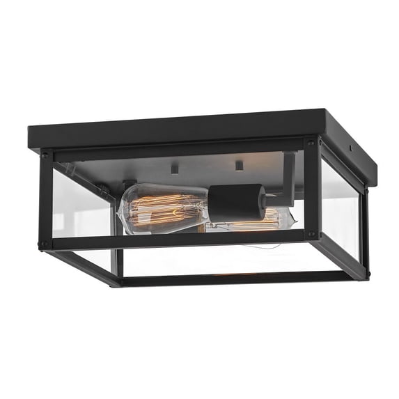Hinkley Lighting - Two Light Flush Mount - Beckham - 16W 2 LED Outdoor Medium