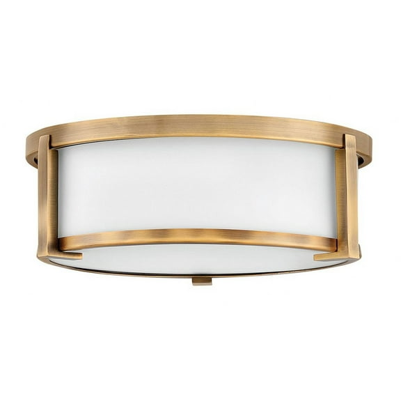 Hinkley Lighting - Two Light Flush Mount - Foyer - Lowell - 2 Light Medium Flush