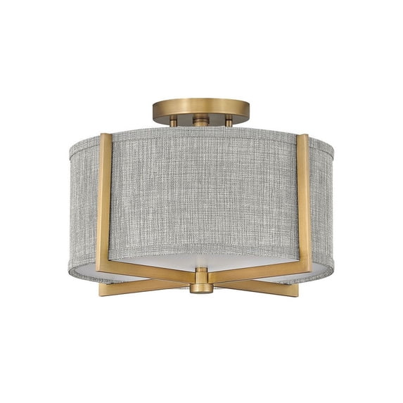 Hinkley Lighting - Two Light Foyer Pendant - Axis - 34W 2 LED Small Semi-Flush