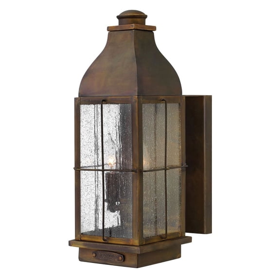 Hinkley Lighting - Two Light Wall Mount - Binghams - 2 Light Medium Outdoor Wall