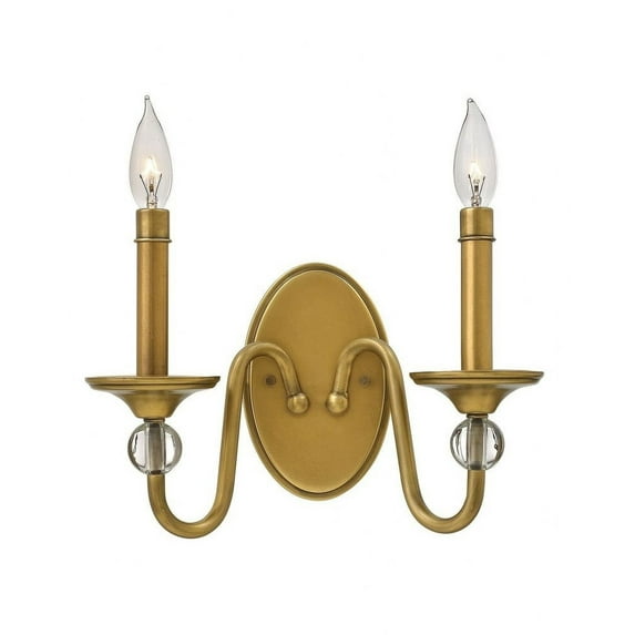 Hinkley Lighting - Two Light Wall Sconce - Eleanor - 2 Light Wall Sconce in