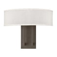 thumbnail image 1 of 3202KZ Hinkley Lighting Hampton - 2 Light Wall Sconce in Transitional Style - 15 Inches Wide by 12 Inches High-Buckeye Bronze Finish, 1 of 5