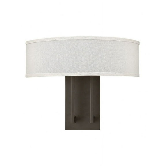 3202KZ Hinkley Lighting Hampton - 2 Light Wall Sconce in Transitional Style - 15 Inches Wide by 12 Inches High-Buckeye Bronze Finish