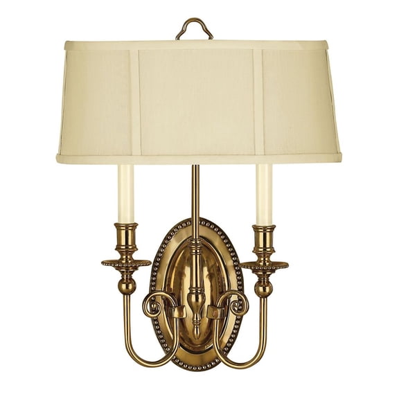 3610BB Hinkley Lighting Cambridge - 18 Inch Two Light Wall Sconces-Burnished Brass Finish