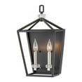 thumbnail image 1 of 3532BK Hinkley Lighting Stinson - 2 Light Wall Sconce in Transitional Style - 10 Inches Wide by 17 Inches High-Black Finish, 1 of 3