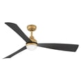 thumbnail image 1 of Hinkley Lighting - Una - 3 Blade Ceiling Fan with Light Kit In Modern Style-15, 1 of 19