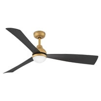 905852FMW-LDD Hinkley Lighting Facet - 3 Blade Flush Mount Ceiling Fan ...
