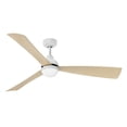 thumbnail image 1 of Hinkley Lighting - Una - 3 Blade Ceiling Fan with Light Kit In Modern Style-15, 1 of 19