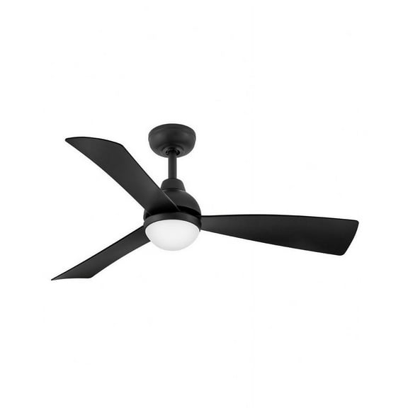 Hinkley Lighting - Una - 3 Blade Ceiling Fan with Light Kit In Modern Style-15