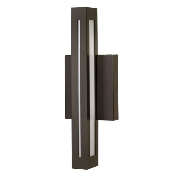 Hinkley Lighting - Vue - 15W 1 LED Small Outdoor Wall Mount in Modern Style - 5