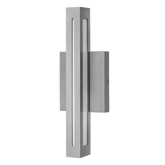 Hinkley Lighting - Vue - 15W 1 LED Small Outdoor Wall Mount in Modern Style - 5