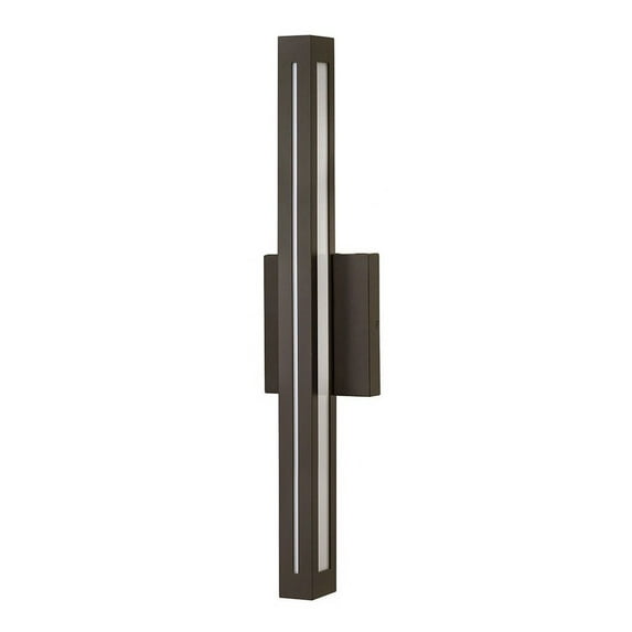 30W 2 Led Large Outdoor Wall Mount In Modern Style 5 Inches Wide By 26 Inches High-Bronze Finish Hinkley Lighting 12314Bz
