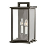 Hinkley Lighting - Weymouth - 2 Light Small Outdoor Wall Mount Lantern in