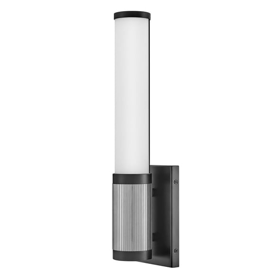 Zevi - Light Black And Chrome Multi Color Industrial / Transitional - LED Steel Wall Sconce