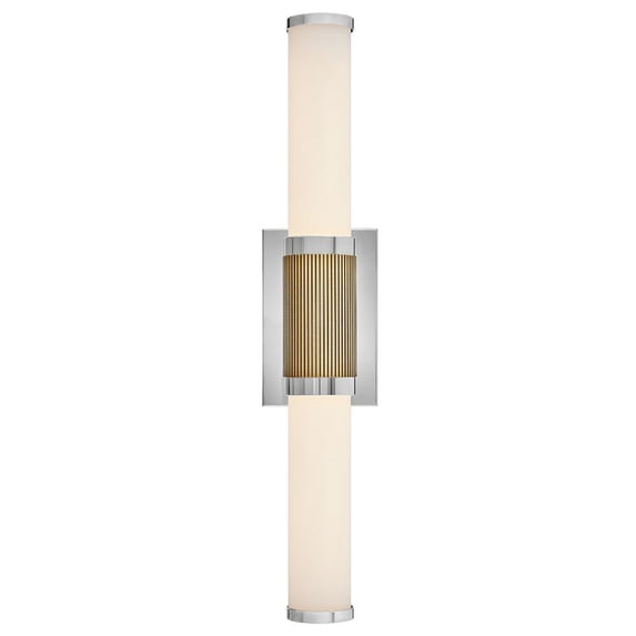 Zevi - Light Polished Nickel Industrial / Transitional - LED Steel Wall Sconce