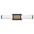thumbnail image 1 of Zevi - Light Black And Lacquered Brass Brass Industrial / Transitional - LED Steel Wall Sconce, 1 of 16