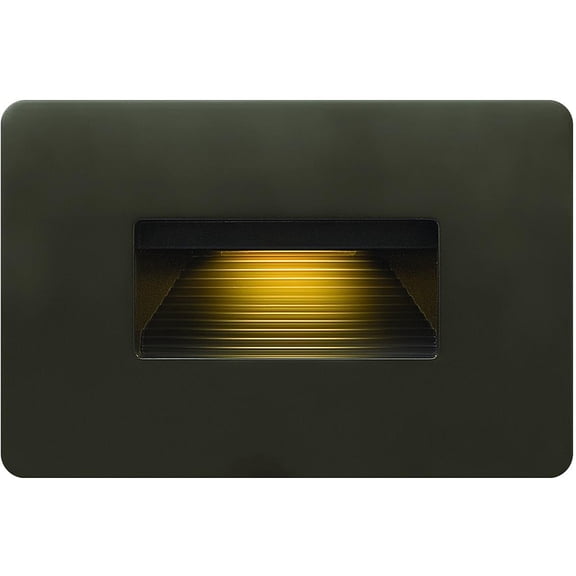 Open Box Hinkley Luna 4 1/2" Wide Bronze LED Step Light