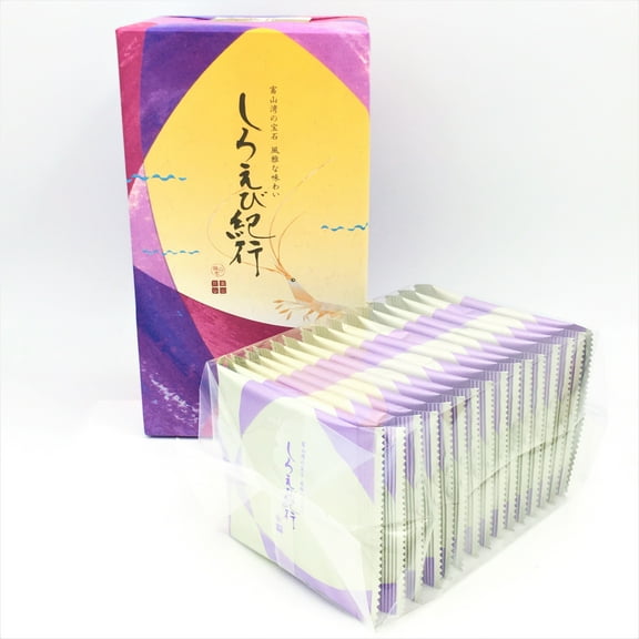 Hinodeya Seika Shiroebi Kikou Rice Cracker 3.94oz / 112g (16pcs)