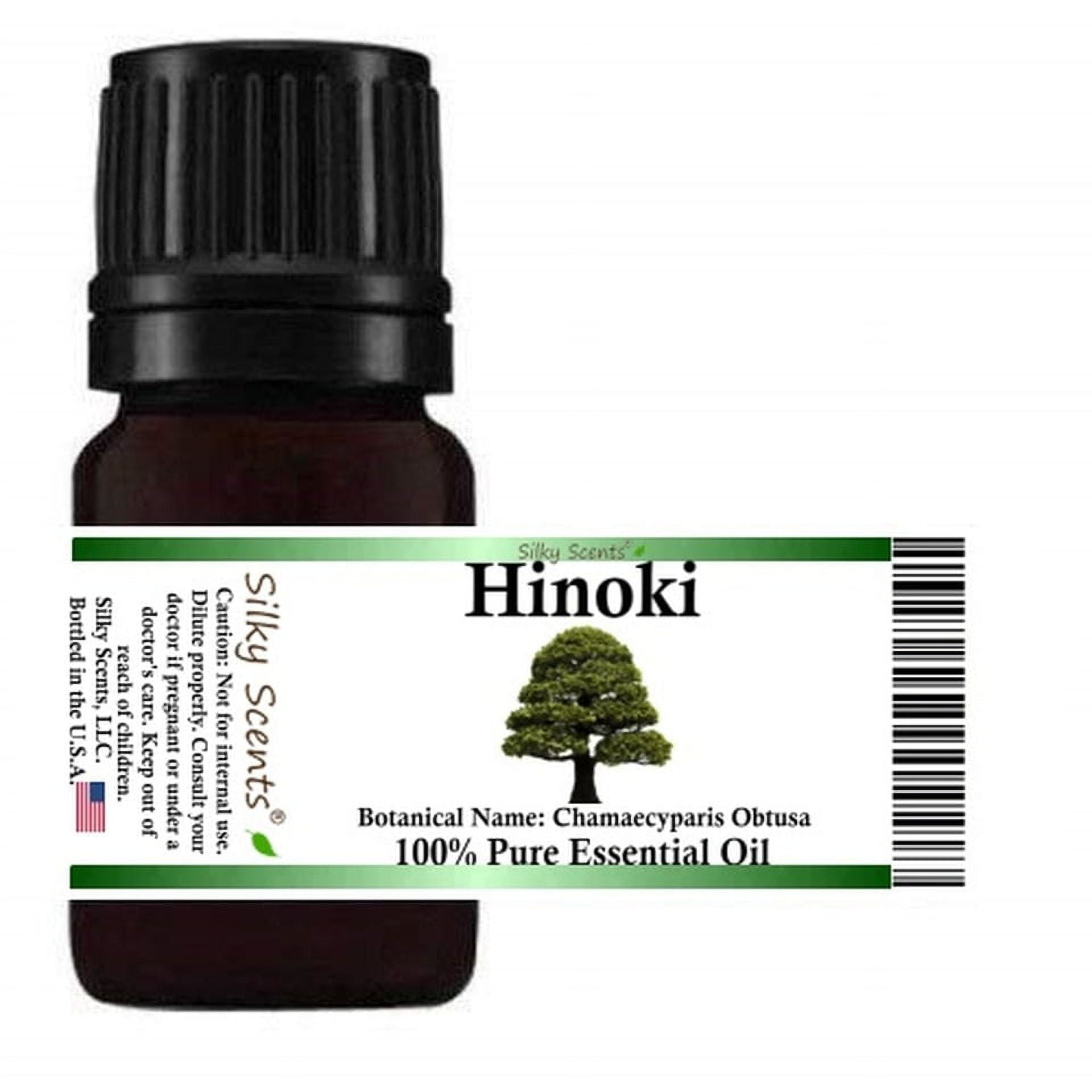 100% Pure Hinoki Essential Oil (Chamaecyparis Obtusa) - Natural Japanese Cypress Aromatherapy