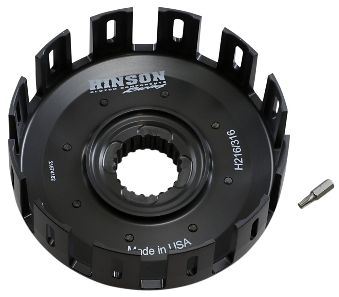 Hinson Billetproof Clutch Basket w/Cushions (H316)