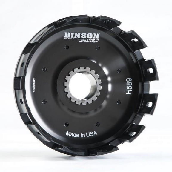 Hinson Racing H889-B-1704 Billet Clutch Basket with Kickstarter Gear