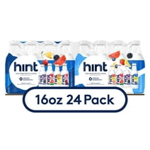 Hint Flavored Water Infused with Fruit Essence, 6-Flavor Variety, 16 fl oz, 24-Pack