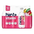 Hint+ Vitamin Tropical, 16 Fl Oz (Pack of 12),Water Infused with