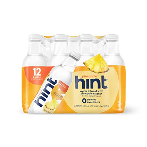 Hint Water Pineapple, Pure Water Infused with Pineapple, Zero Sugar