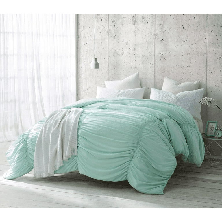Hint of Mint Waves - Handcrafted Series Comforter - Walmart.com