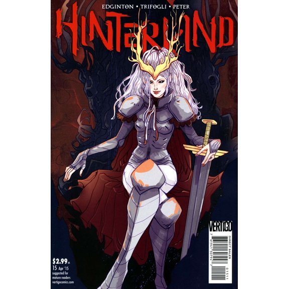 Hinterkind #15 VF ; DC/Vertigo Comic Book