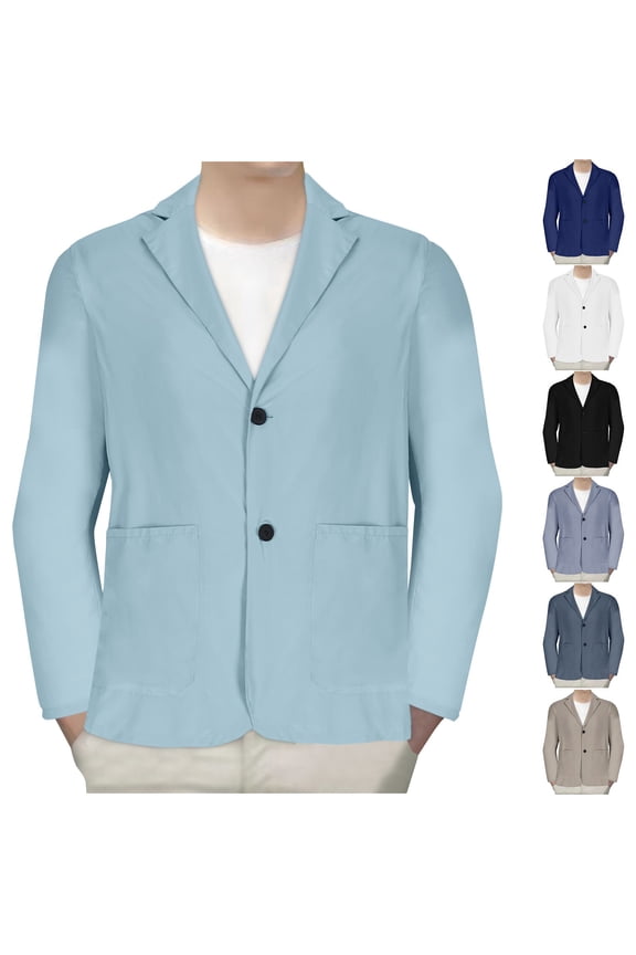 Men's Cardigan Sweater Shawl Collar Button Down Knit Blazer Jacket Knitwear White 10(XL)