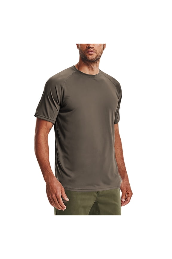 Mens Bamboo Viscose T Shirt Ultra Soft Plain Tshirts for Men Cooling Crew Neck Casual Basic Tee Shirt Undershirt Coffee 10(XL)
