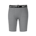 thumbnail image 1 of Hinvhai Mens Compression Shorts Spandex Shorts Performance Sport Athletic Underwear Workout Running Base Layer Gray M(M), 1 of 6